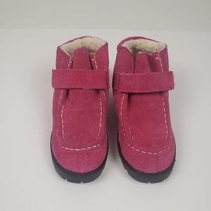 Pediped Pink Fleece Lined Boots Sz 4.5